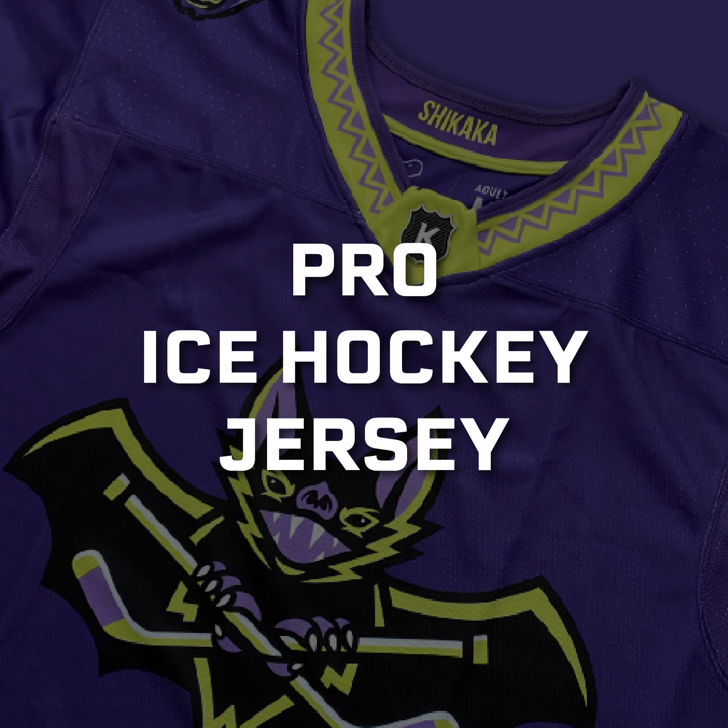 Custom Embroidered Ice Hockey Jersey (Pro)