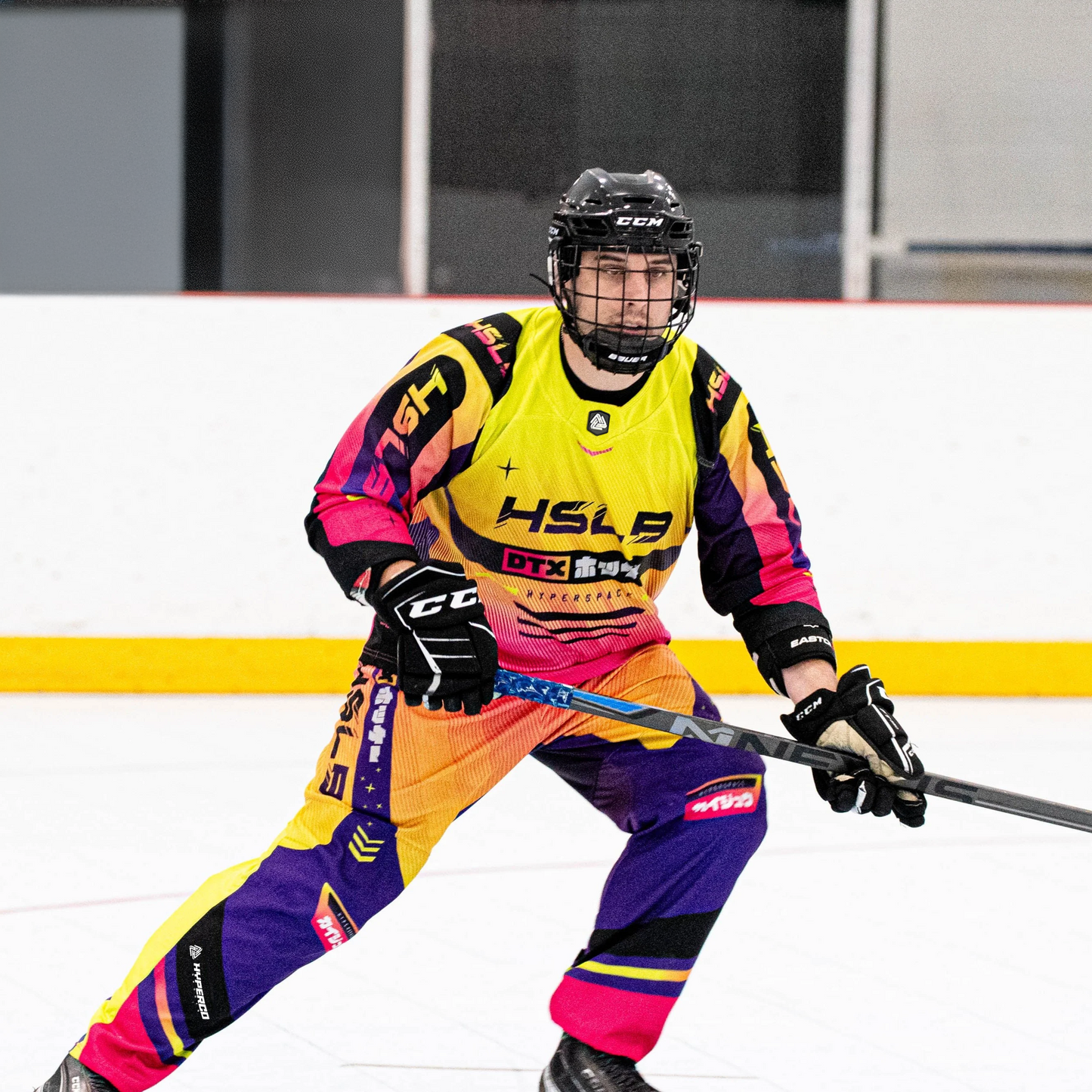Custom inline roller hockey uniform by Hyperco Sports