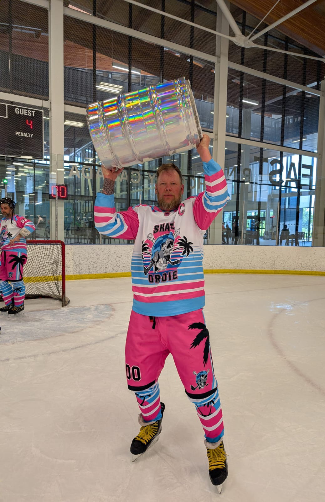 Custom sublimated hockey uniform by Hyperco Sports