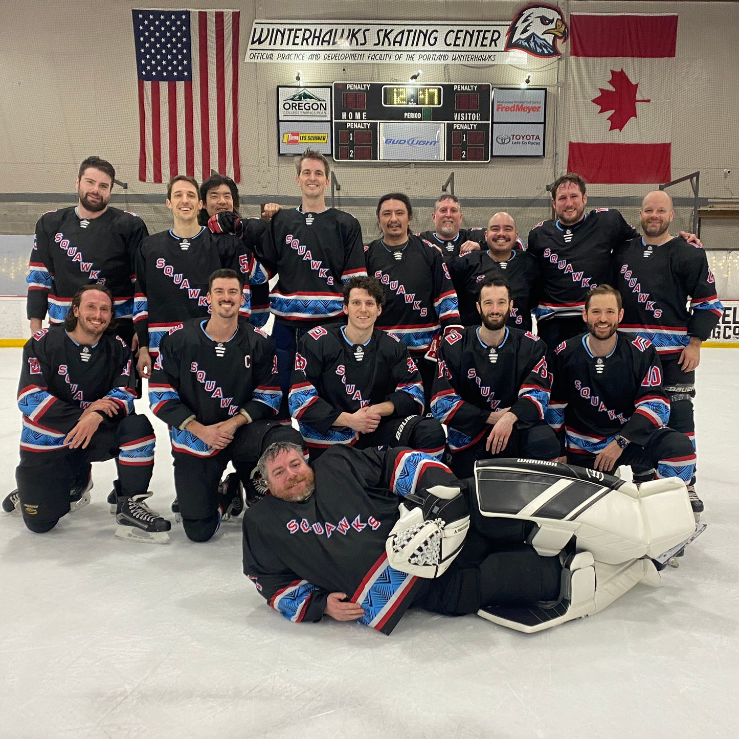 Custom sublimated hockey jerseys by Hyperco Sports