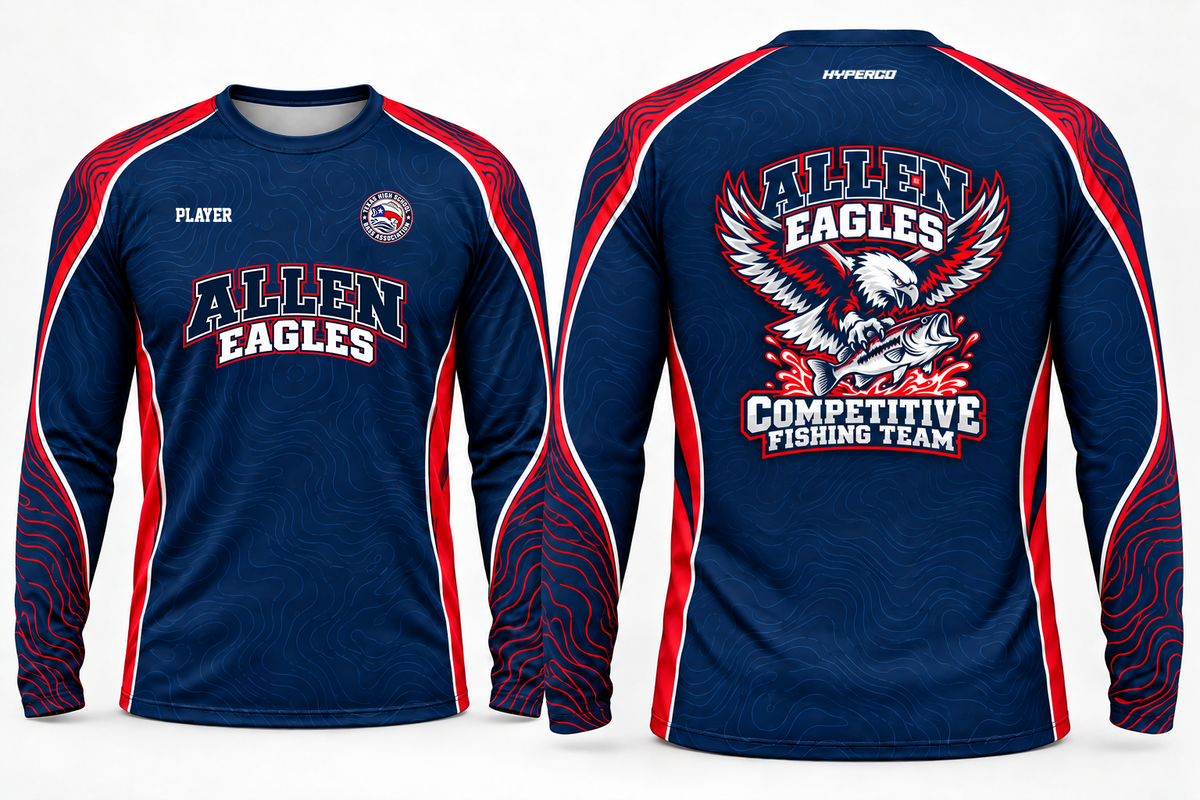 Fishing Team Jersey - Allen High School