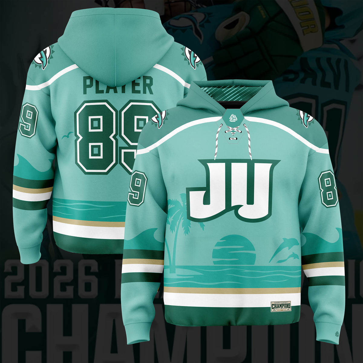 Rinkside Hoodie - Jacksonville Battle At The Beach - PREORDER