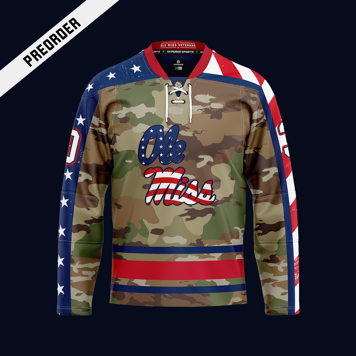 Ole Miss Replica Hockey Jersey - Preorder
