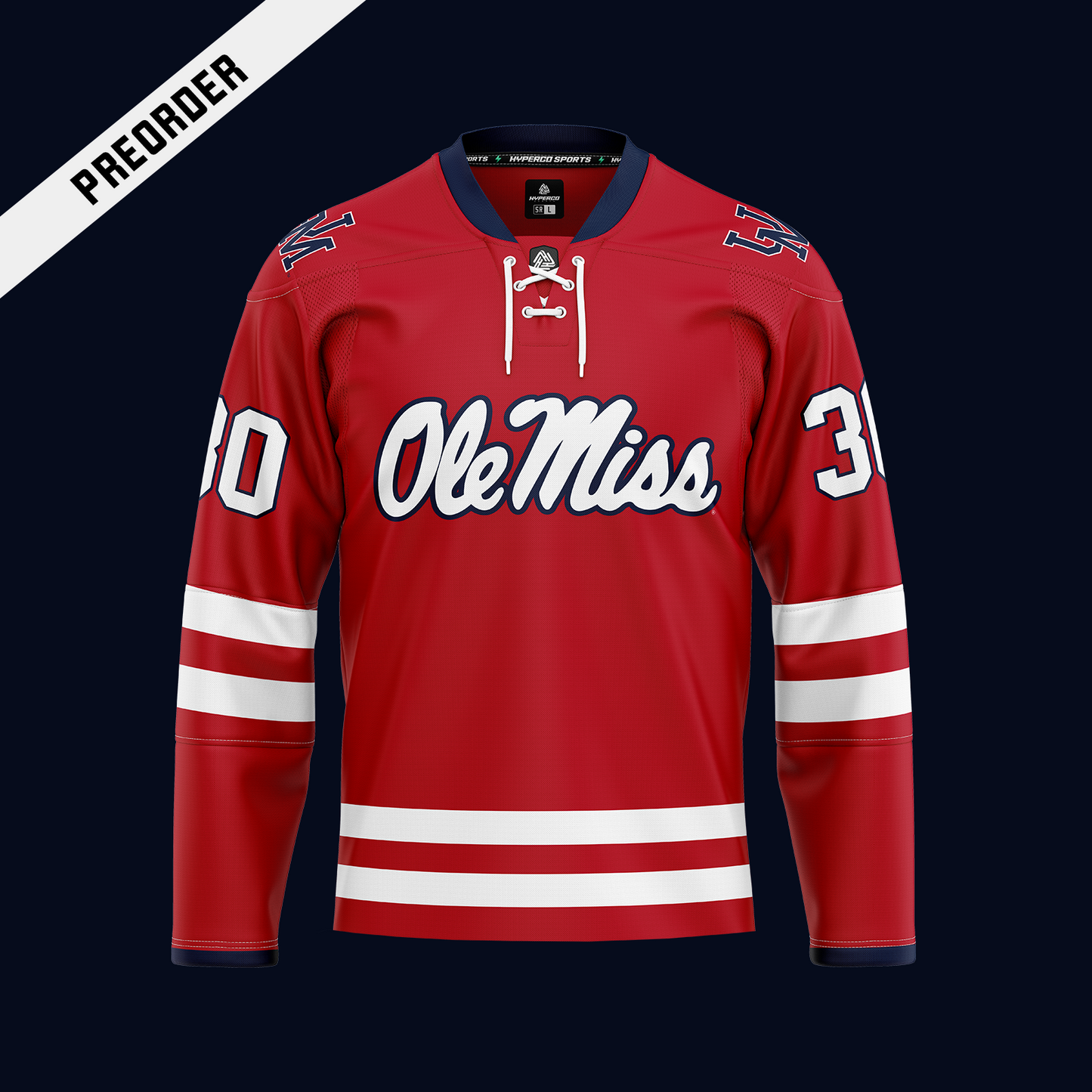 Ole Miss Replica Hockey Jersey - Preorder