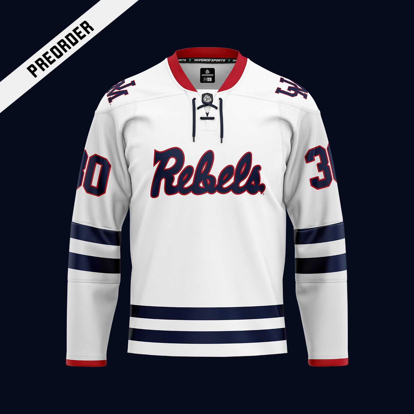 Ole Miss Replica Hockey Jersey - Preorder