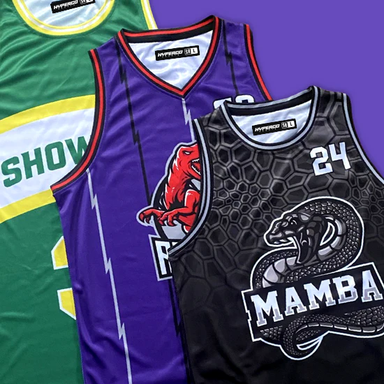 Custom basketball jerseys by Hyperco Sports