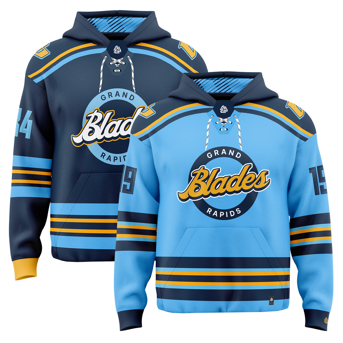 Rinkside Hoodies - Grand Rapids Blades
