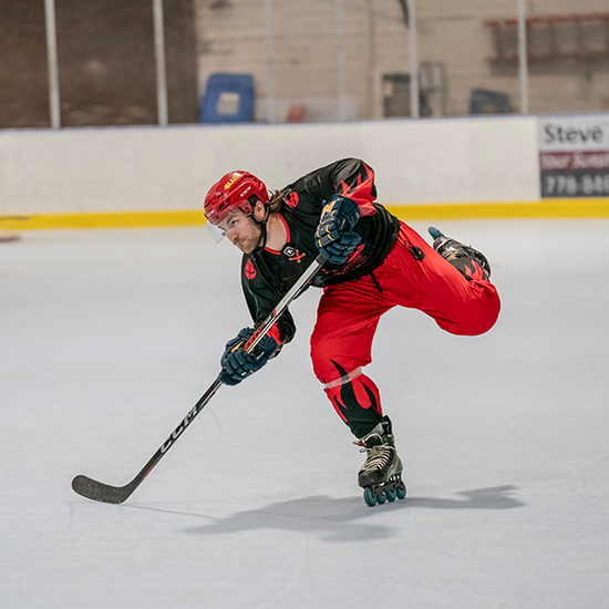 Inline Roller Hockey uniform made by Hyperco Sports