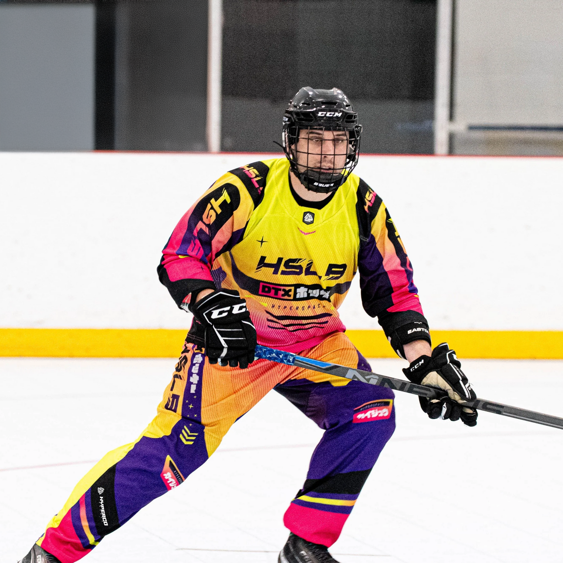 Custom inline roller hockey uniform by Hyperco Sports