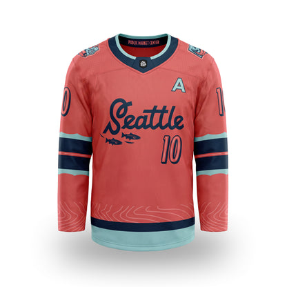 Seattle Pike Place Sockeye - Hockey Jersey