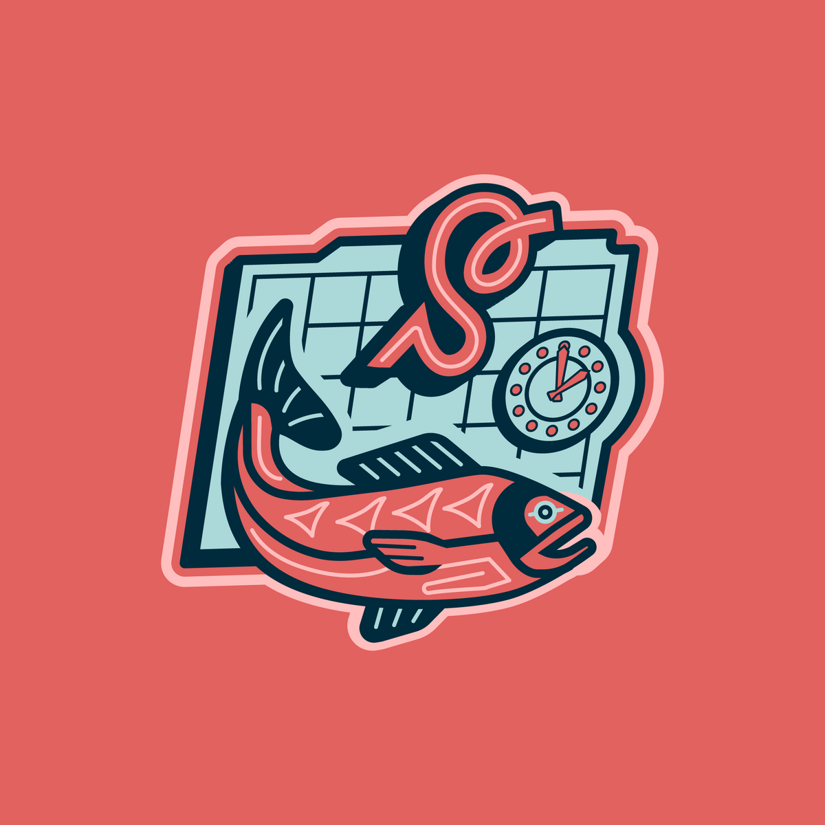 Seattle Pike Place Sockeye - Hockey Jersey