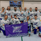 Custom inline roller hockey uniforms and team flag by Hyperco Sports